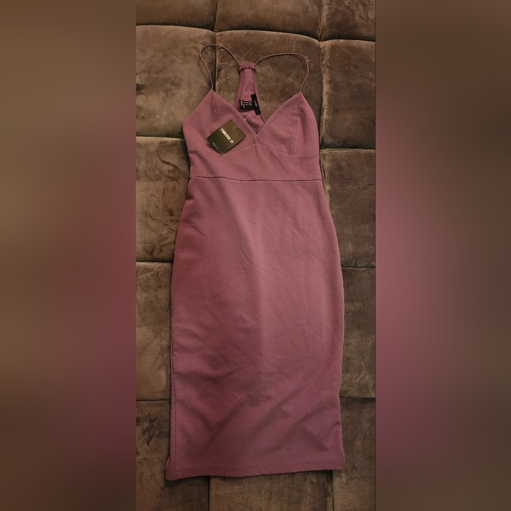 Two Forever 21 spaghetti strap dresses